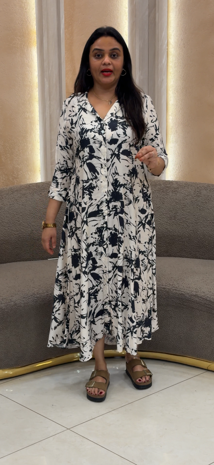 IN-HOUSE PRINTED LONG TOPS - NUWA - 1300