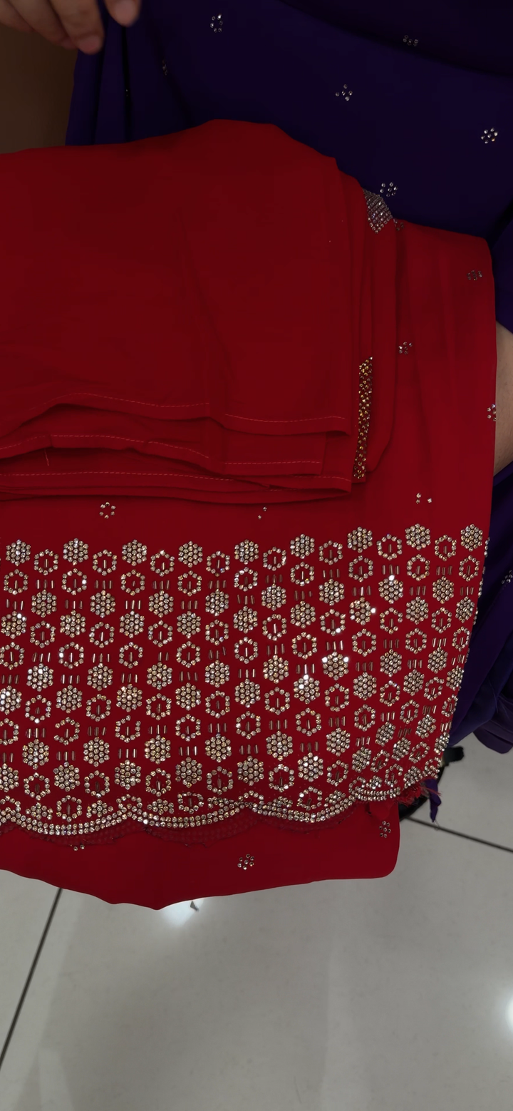 SEMI PARTY WEAR UNSTITCHED SALWAR SUITS - NUWA - 1770