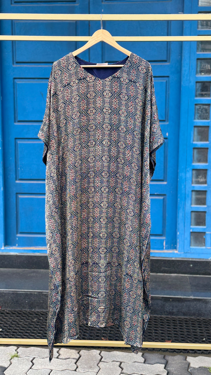 AJRAKH PRINTED KAFTAN TOPS - NUWA - 2507