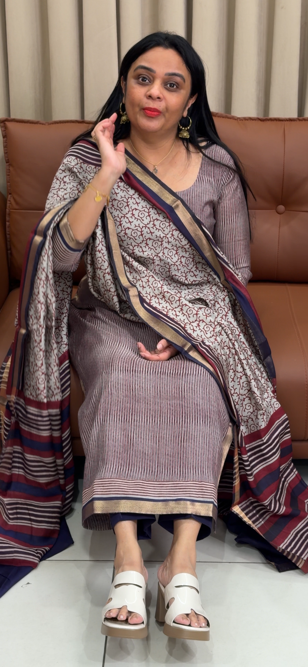 MAHESWARI SILK UNSTITCHED SALWAR SUITS - NUWA - 2383