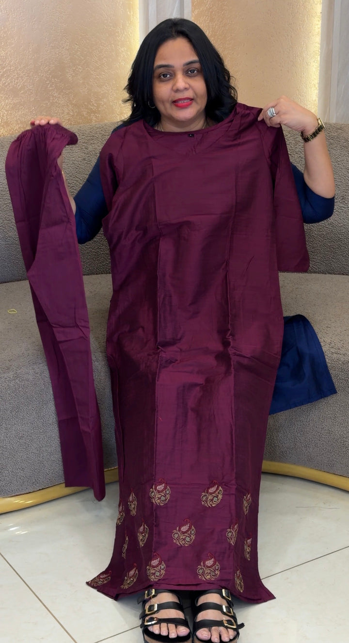 SILK CO-ORDS SETS - NUWA-2046