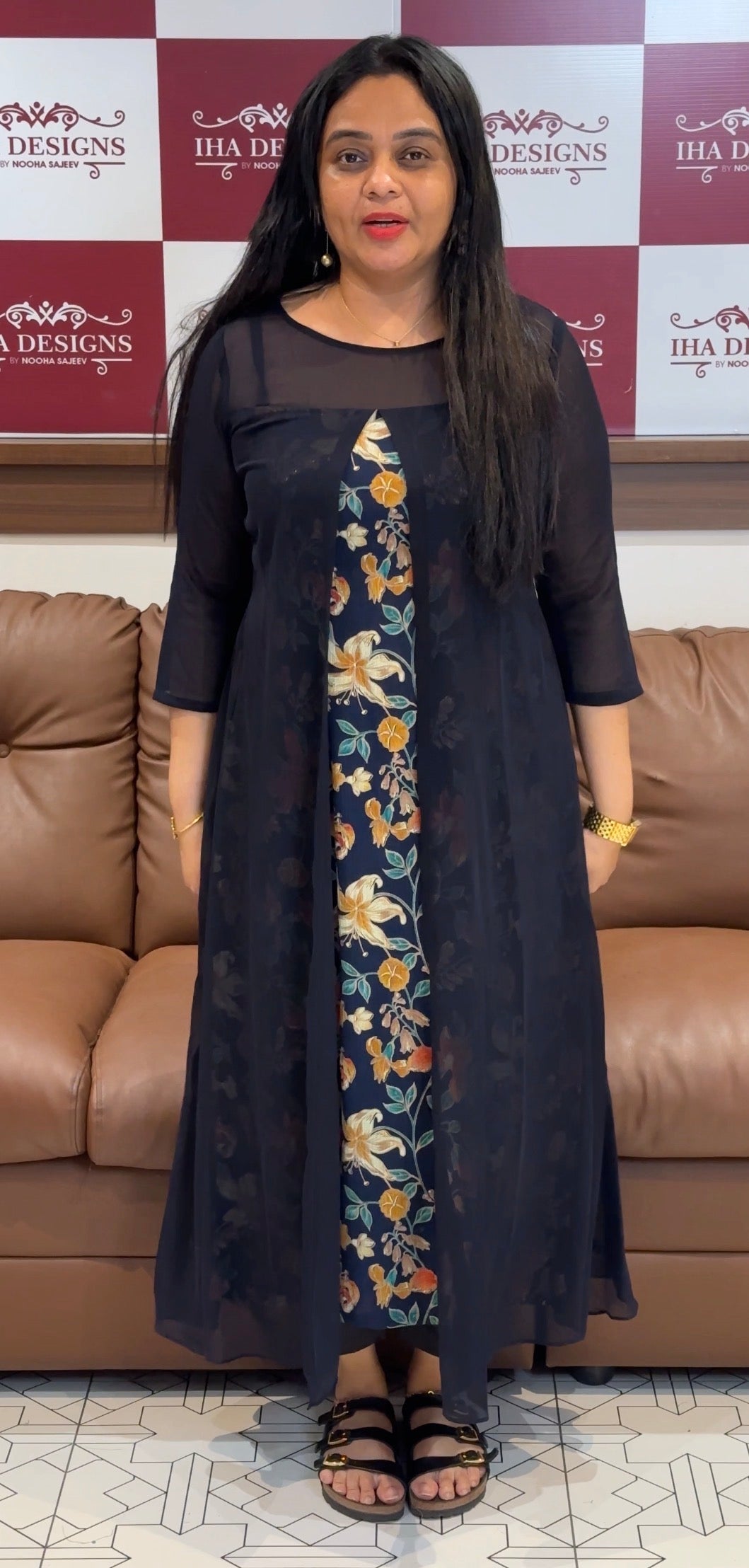 IN-HOUSE PRINTED TOP AND JACKET - NUWA-2234