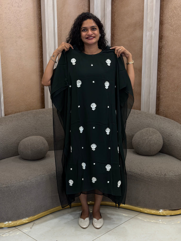 GEORGETTE DESIGNER KAFTAN - NUWA - 655