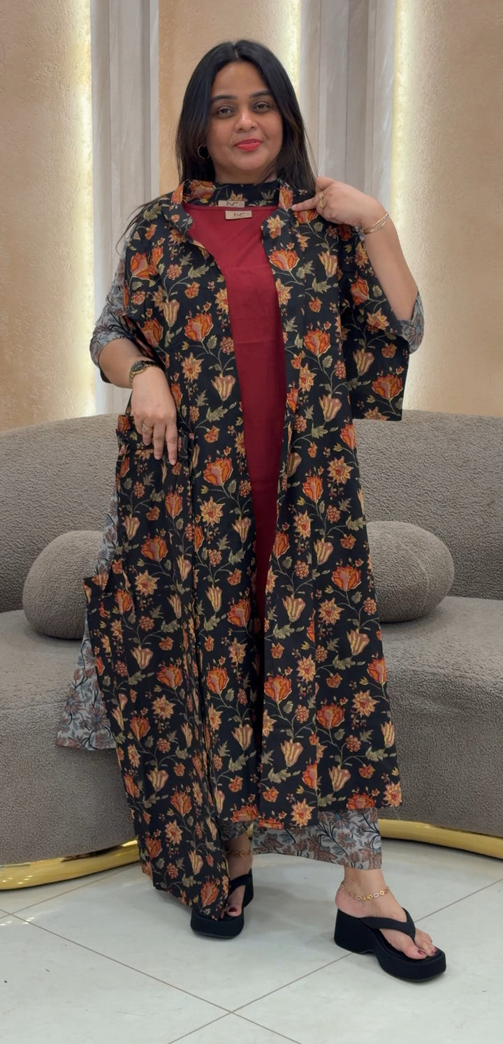 PRINTED COTTON TOP,BOTTOM AND JACKETS - NUWA-137