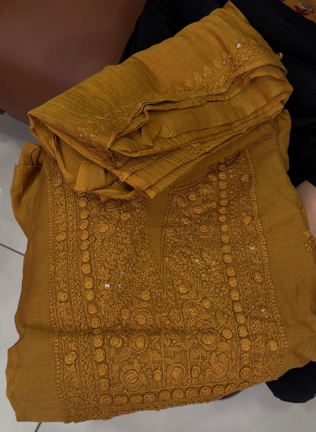 MUL CHANDERI UNSTITCHED SALWAR SUITS - NUWA-1508