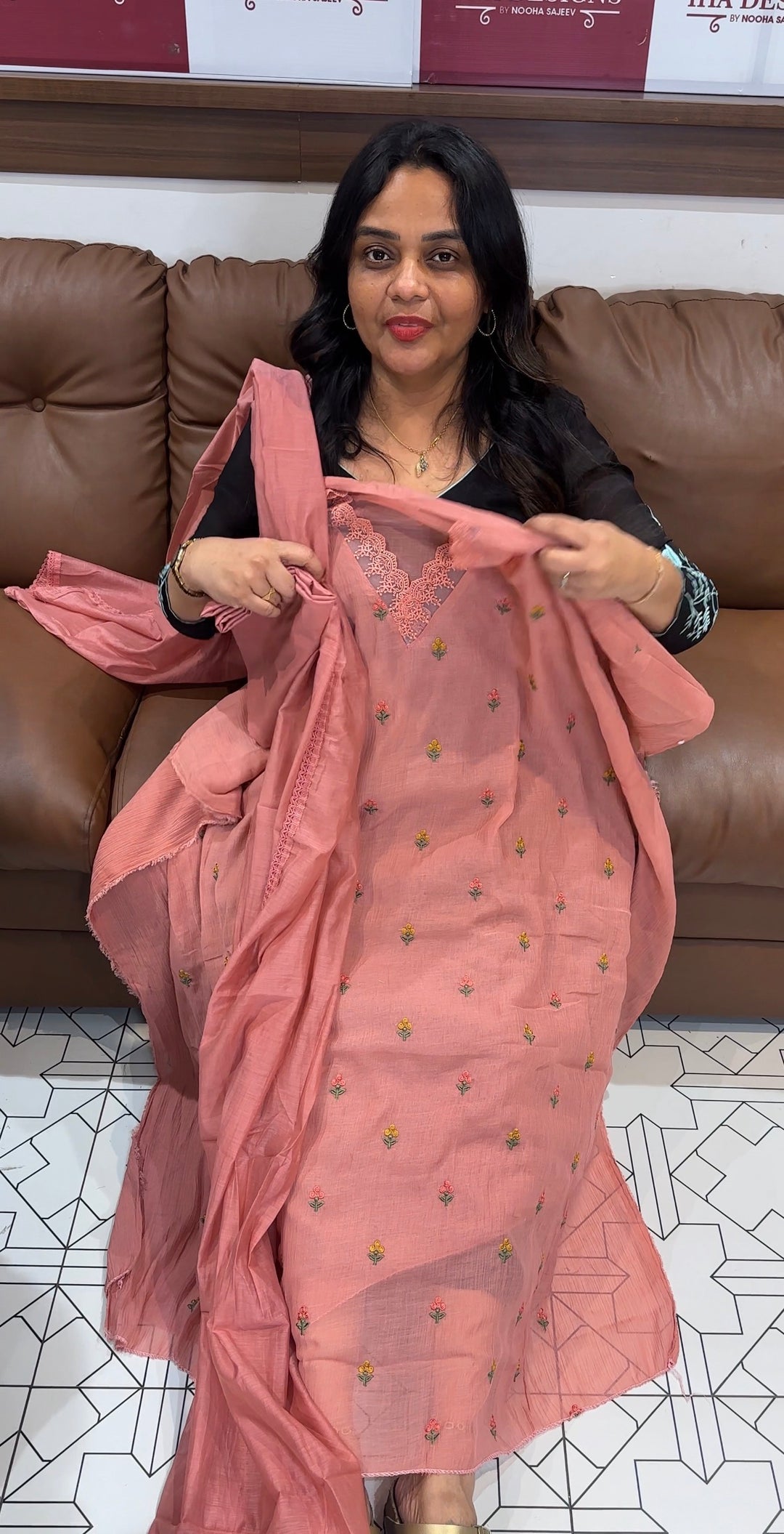 FORWARD MUL CHIFFON UNSTITCHED SALWAR SUITS - NUWA-608