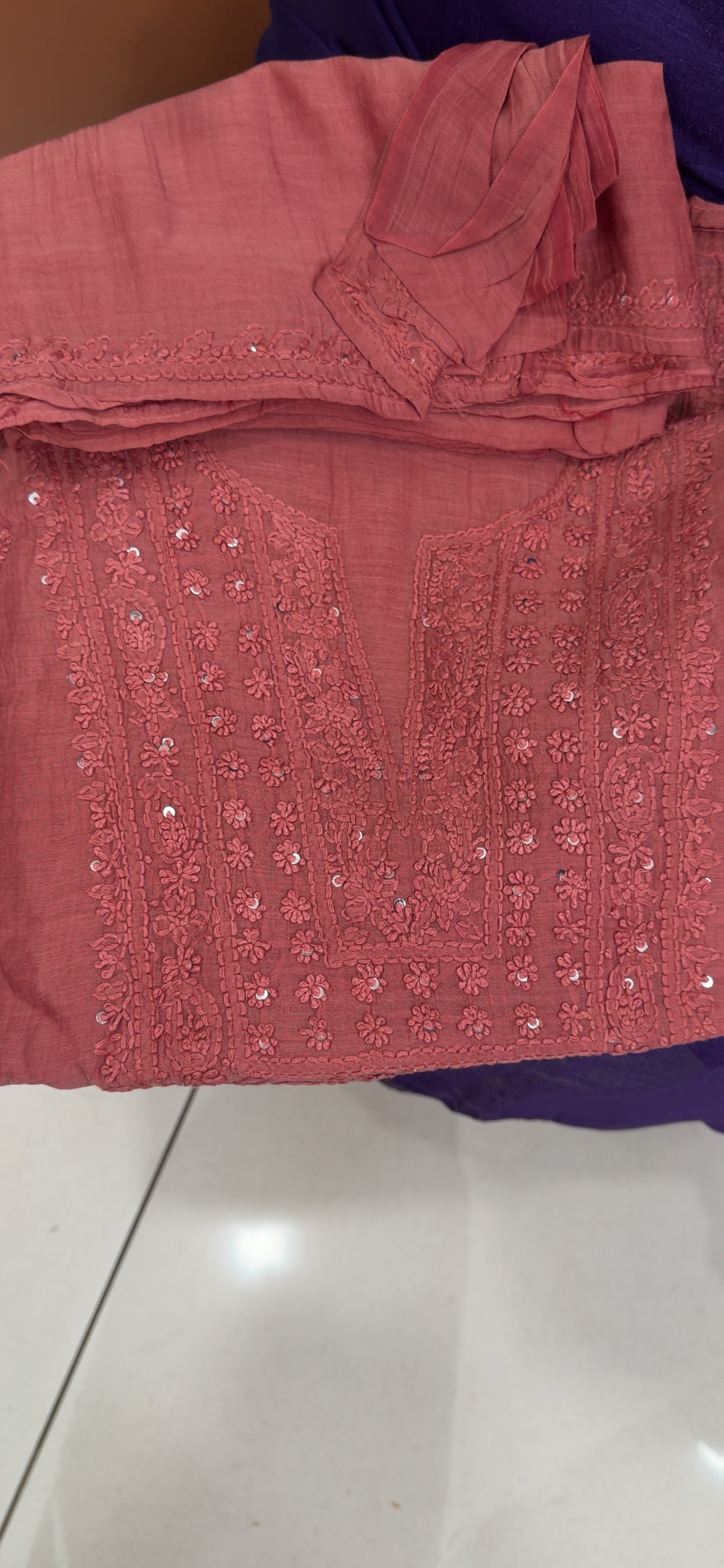 MUL CHANDERI UNSTITCHED SALWAR SUITS - NUWA - 2184