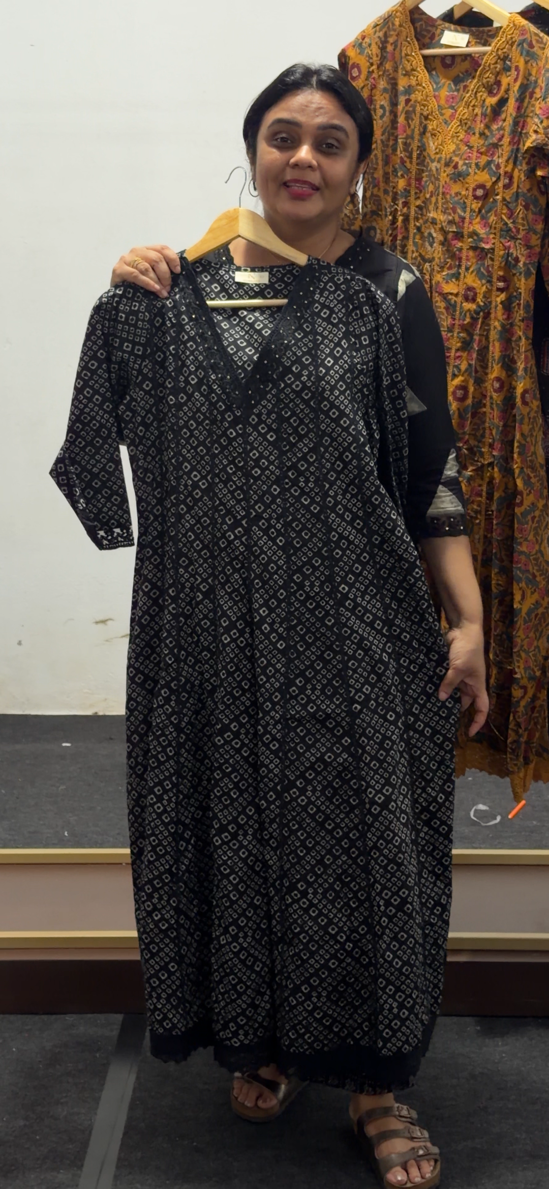 COTTON ANARKALI TOPS - NUWA - 2522
