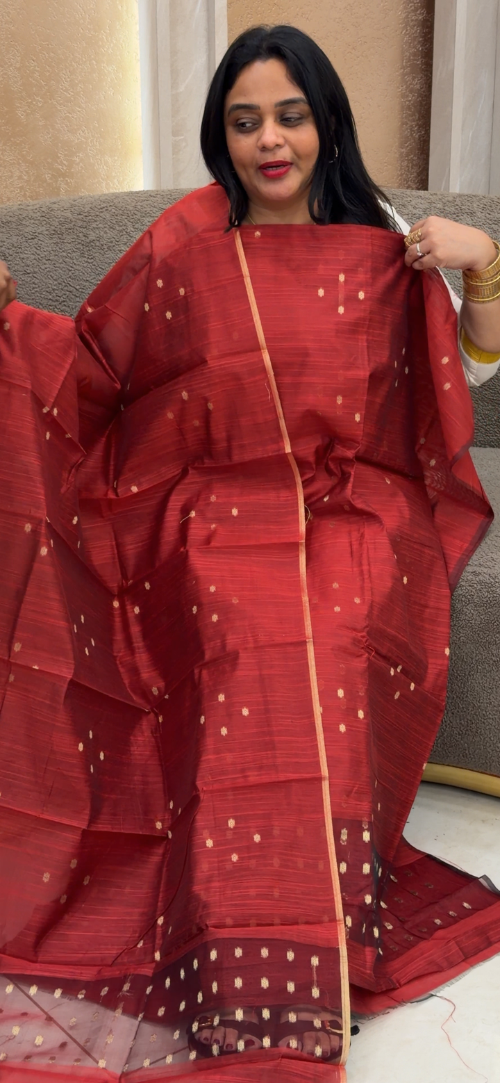 SEMI DUPION UNSTITCHED SALWAR SUITS - NUWA - 1624