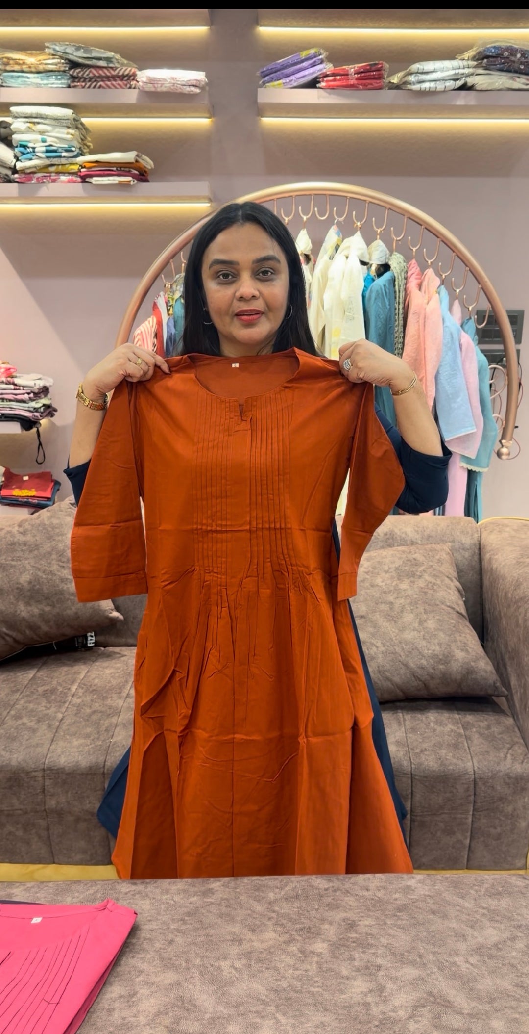 COTTON ALINE TOP - NUWA-706