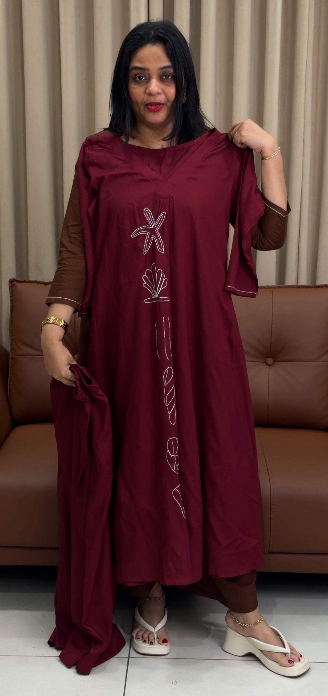 IN-HOUSE RAYON CO-ORDS SETS - NUWA-1540