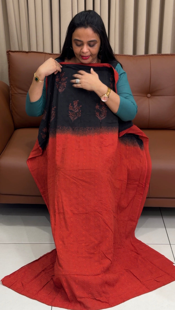HAKOBA COTTON UNSTITCHED SALWAR SUITS - NUWA-1922