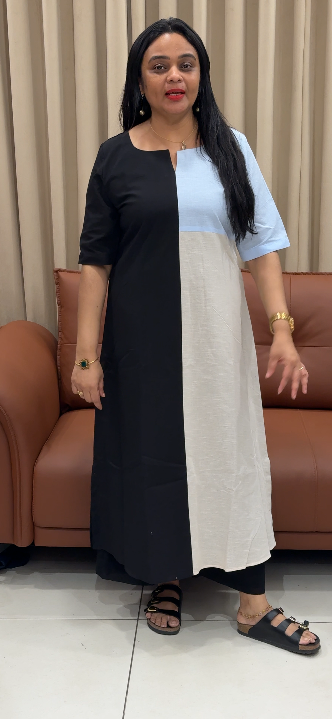 IN-HOUSE LINEN TUNIC TOPS - NUWA - 2212