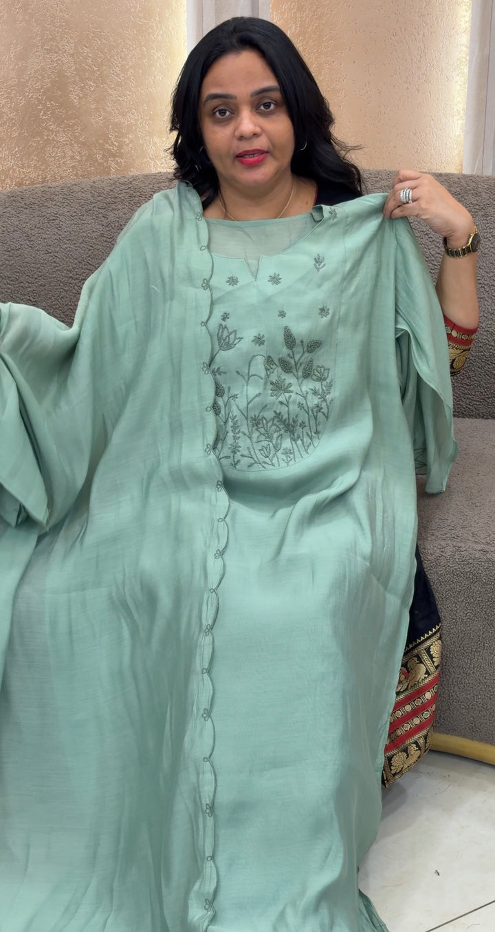 BANARASI MUL UNSTITCHED SALWAR SUITS - NUWA 2108