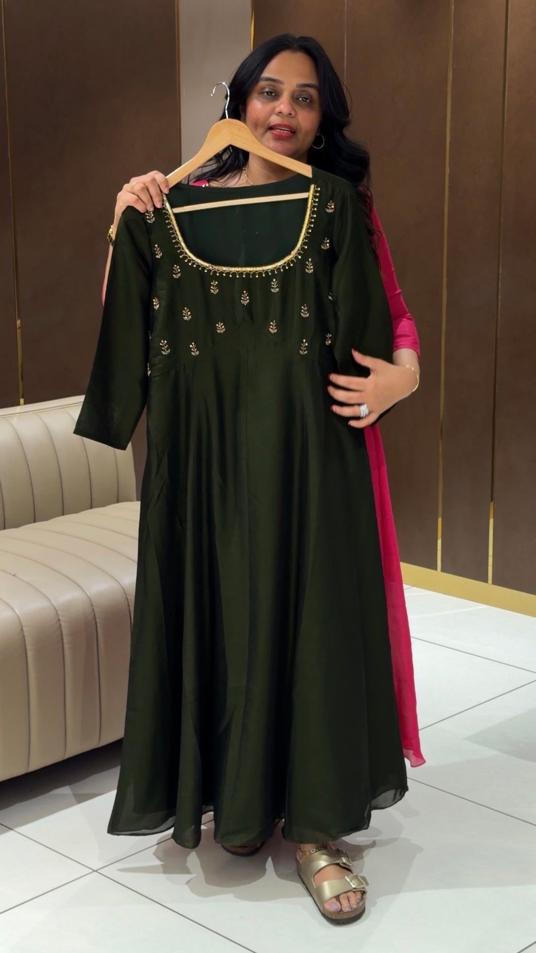 SEMI RAW SILK ALINE TOPS -NUWA-529