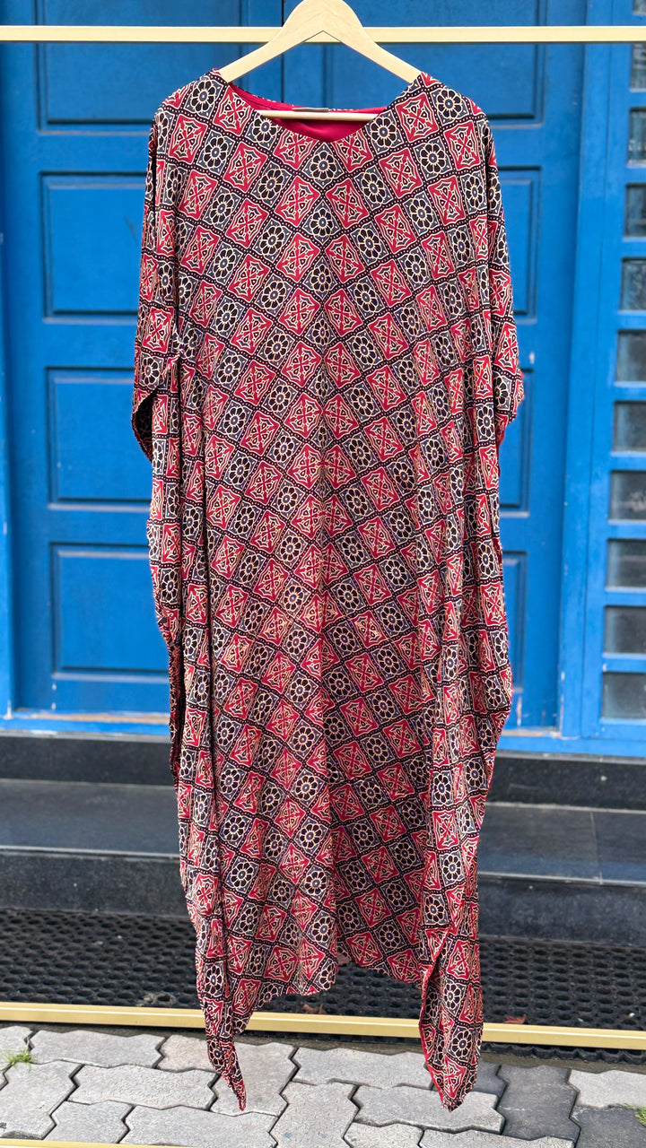 AJRAKH PRINTED KAFTAN TOPS - NUWA - 2507