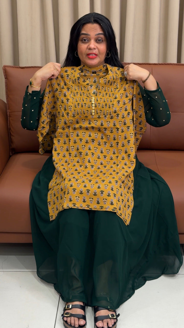 PRINTED SHORT TOPS - NUWA-2125