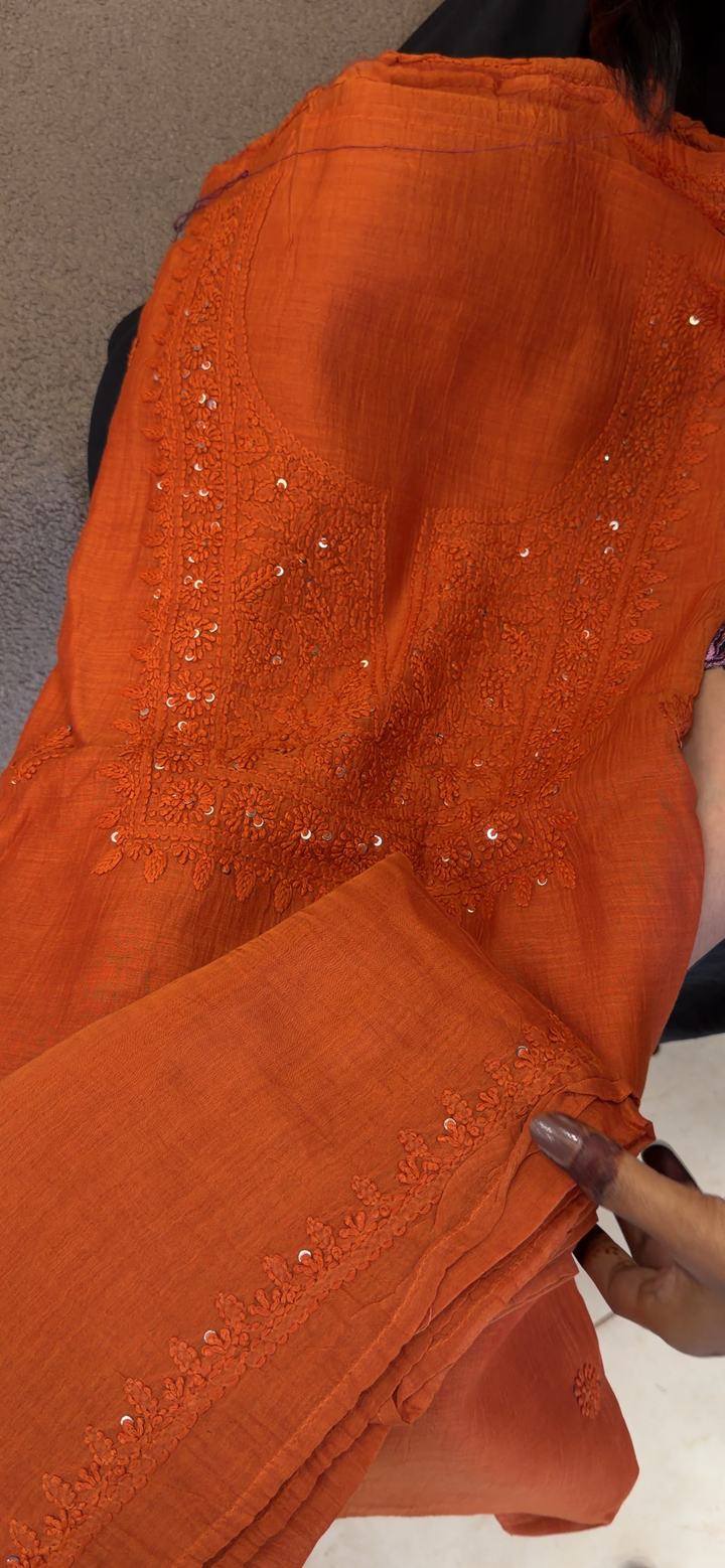 MALAI UNSTITCHED SALWAR SUITS - IHA 2083