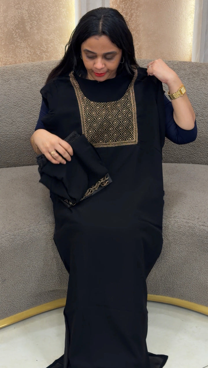 FAUX GEORGETTE TOP BOTTOM AND DUPATTA - NUWA-2420