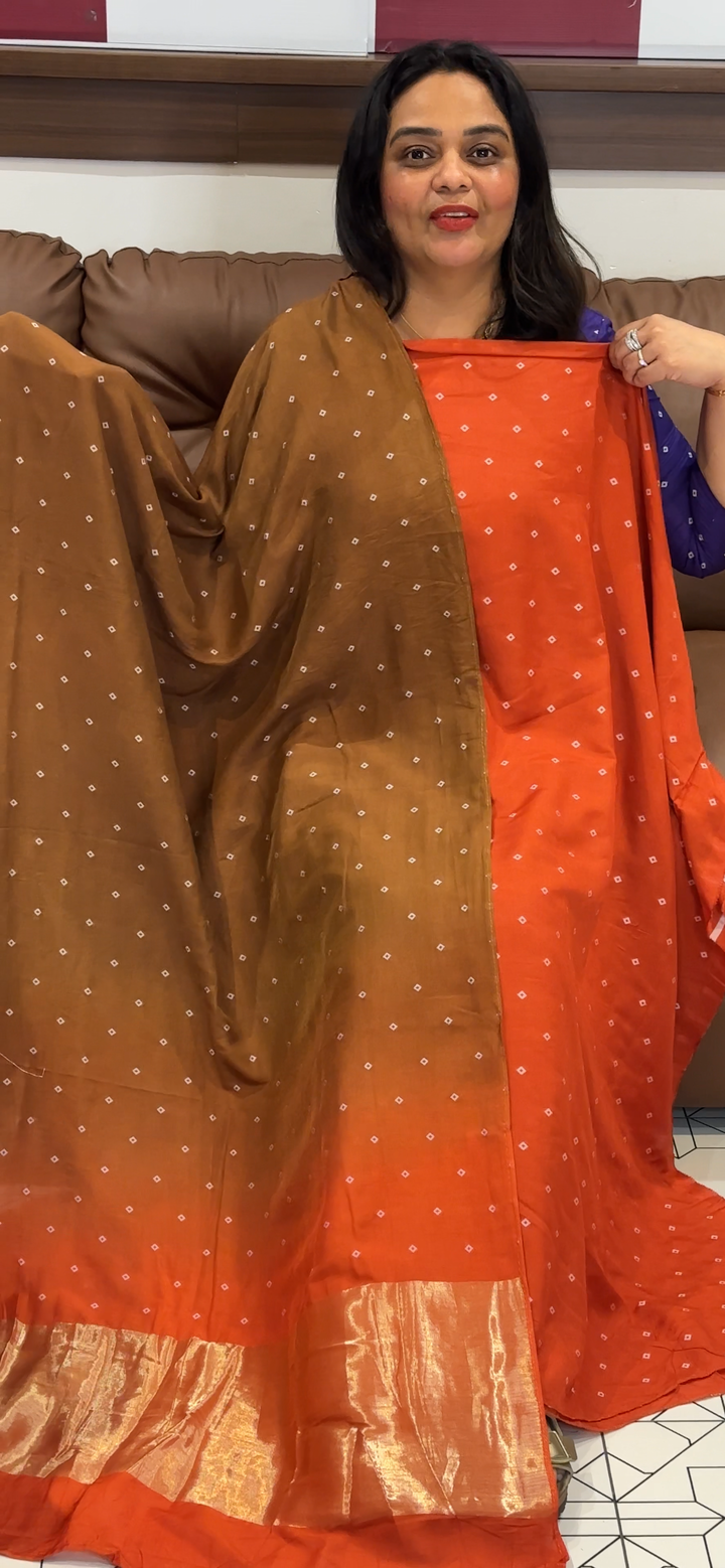 MUL CHANDERI UNSTITCHED SALWAR SUITS - NUWA - 600