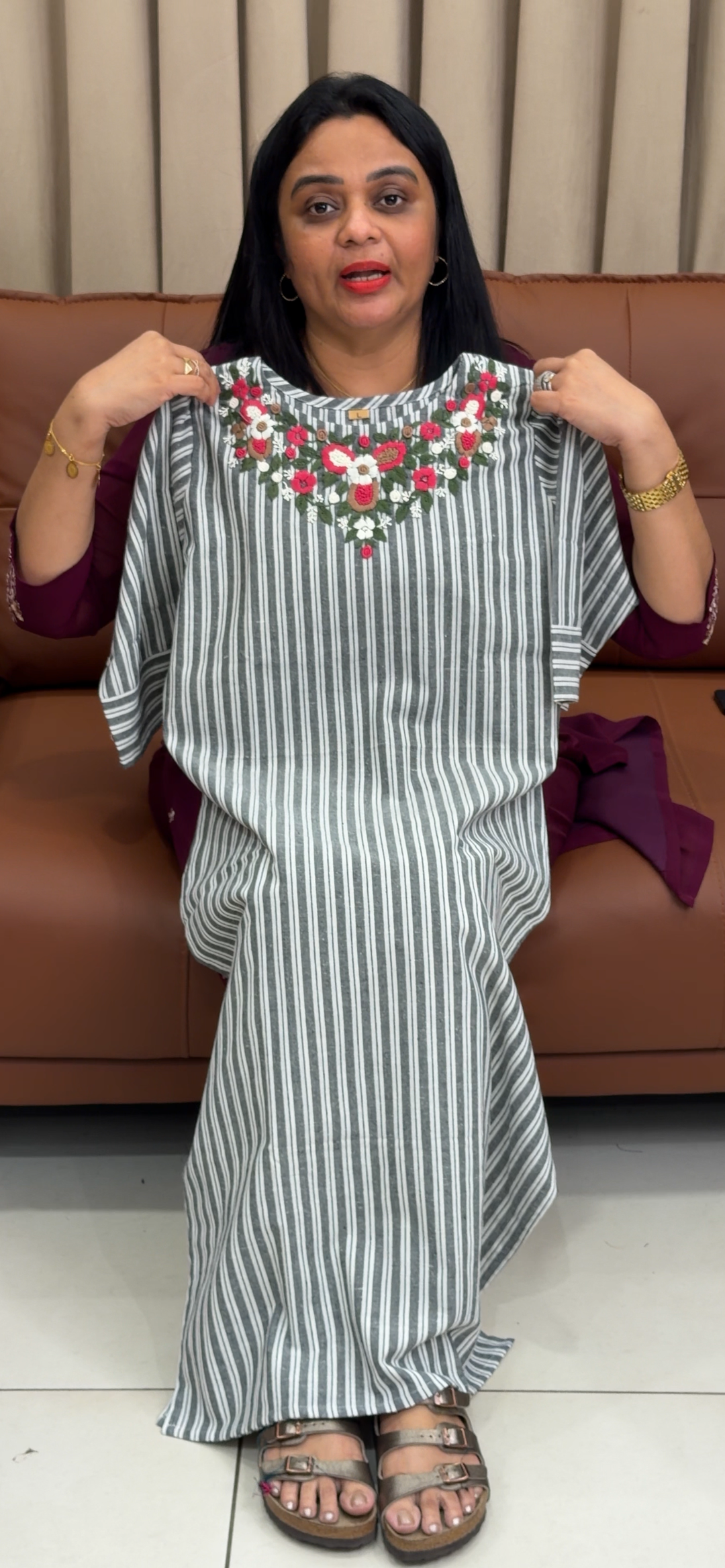 HANDLOOM COTTON TOPS - MUWA - 2397