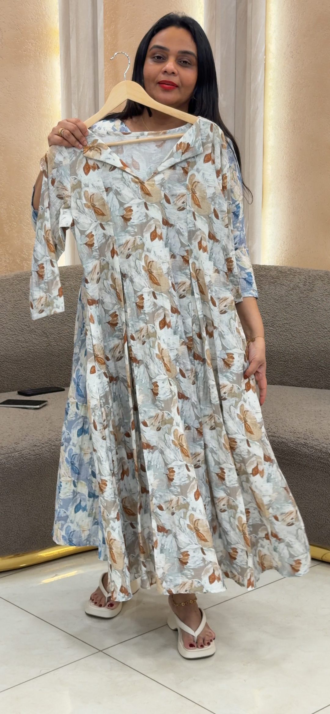 IN-HOUSE PRINTED FROCKS - NUWA - 1309