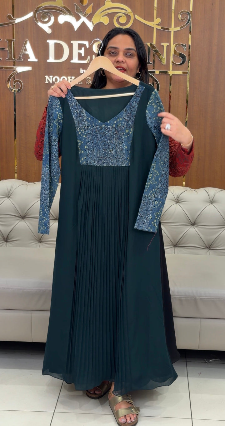 FAUX GEORGETTE ALINE TOPS -NUWA-552