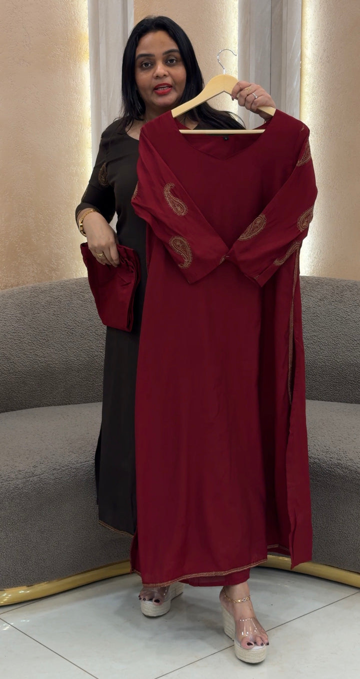 MUL CHANDERI TOP AND BOTTOM - NUWA-1165
