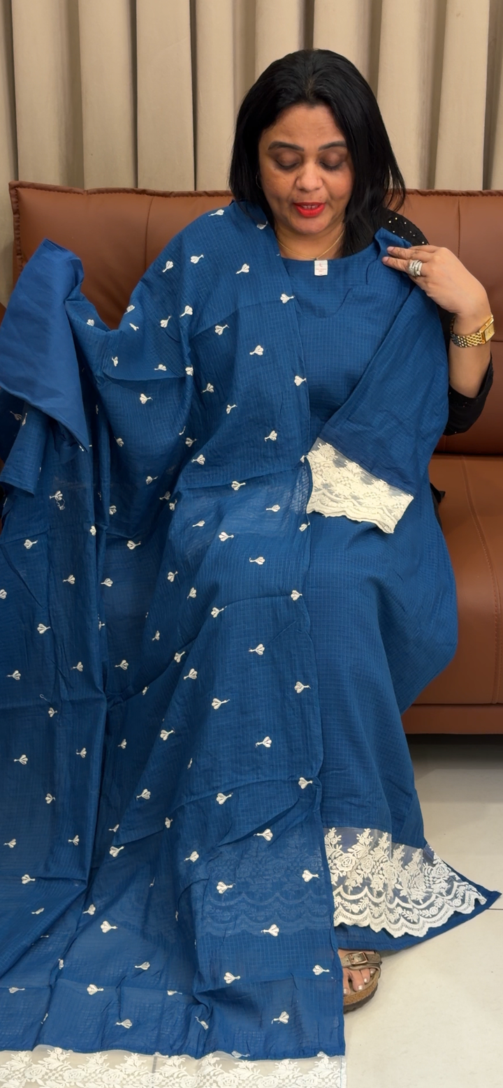 COTTON TOP, BOTTOM AND DUPATTA - NUWA - 2387