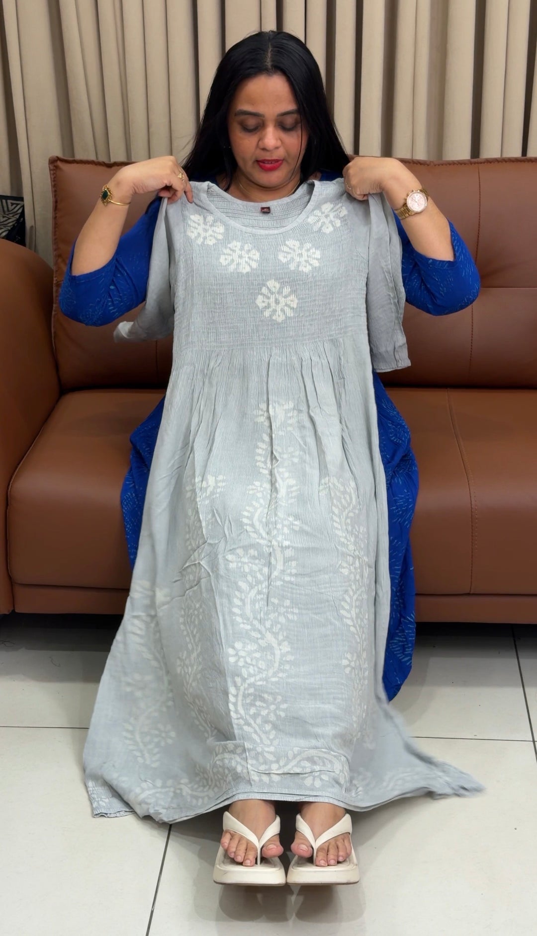 BLOCK PRINTED TOPS - NUWA- 1891