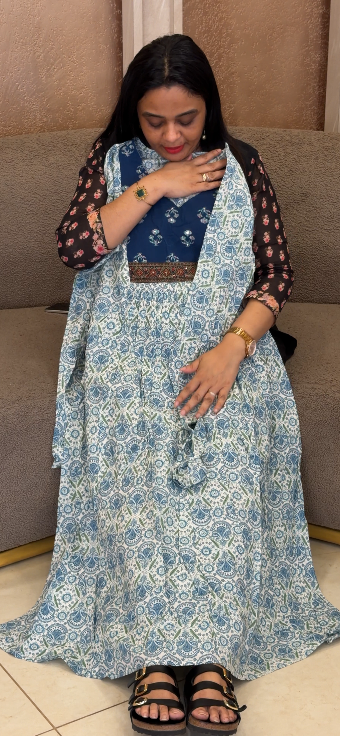 PRINTED LONG TOPS - NUWA - 2262