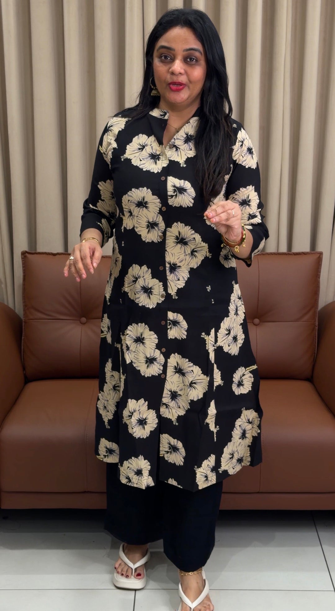 PRINTED COTTON TOPS - NUWA-1550