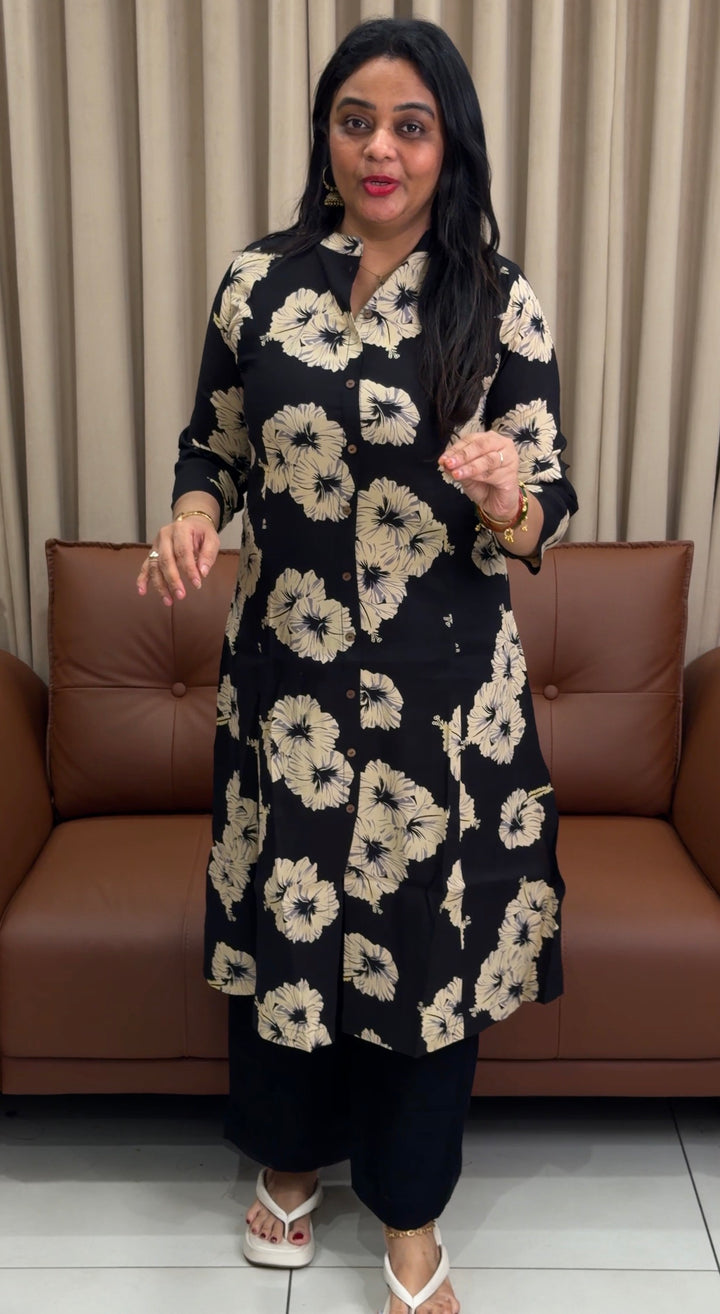 PRINTED COTTON TOPS - NUWA-1550