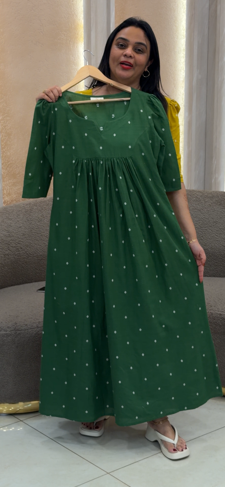 COTTON LONG ALINE TOPS - NUWA - 1312