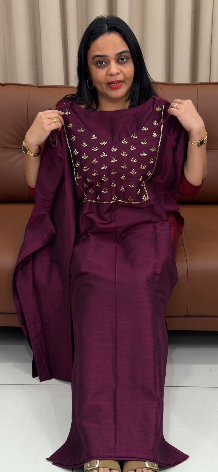 IN-HOUSE SLUB SILK CO-ORD SETS - NUWA - 1392
