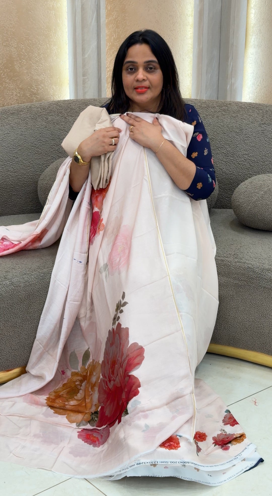 CRAPE SILK UNSTITCHED SALWAR SUITS - NUWA-250