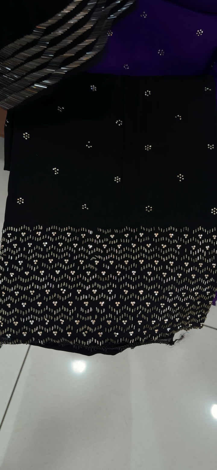 SEMI PARTY WEAR UNSTITCHED SALWAR SUITS - NUWA - 1770