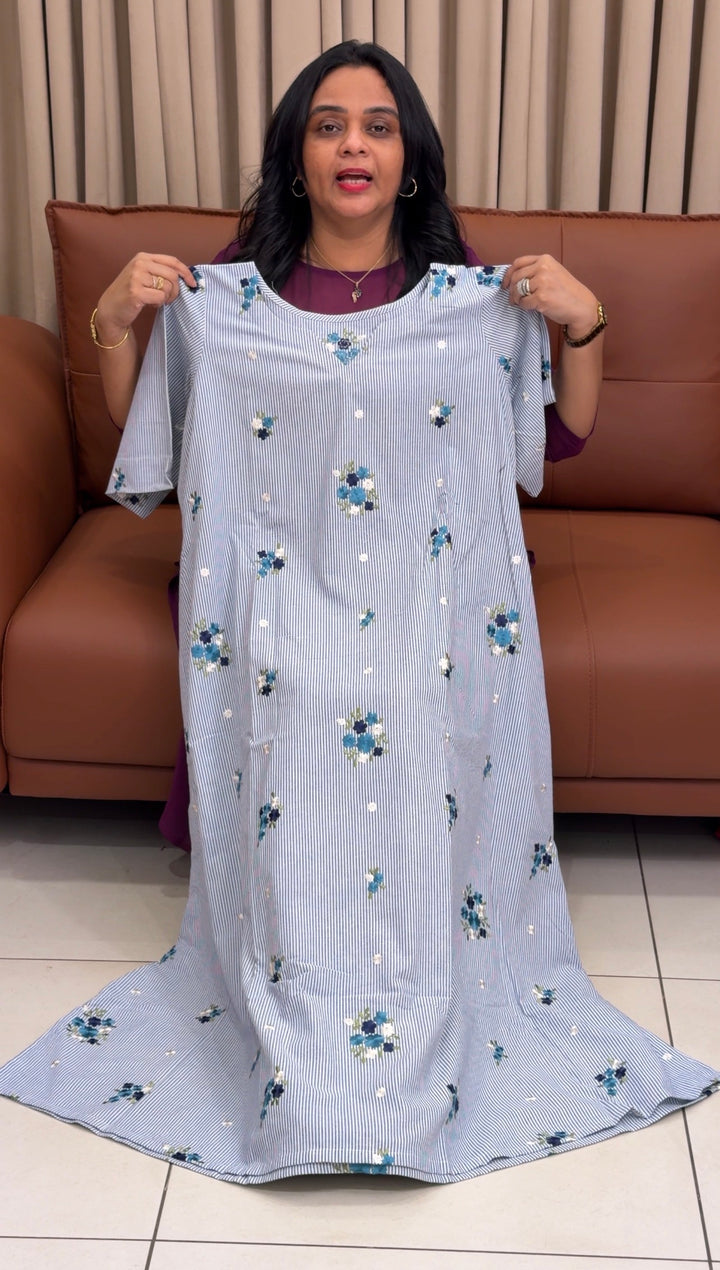 HANDLOOM COTTON TUNIC TOPS - NUWA-2091