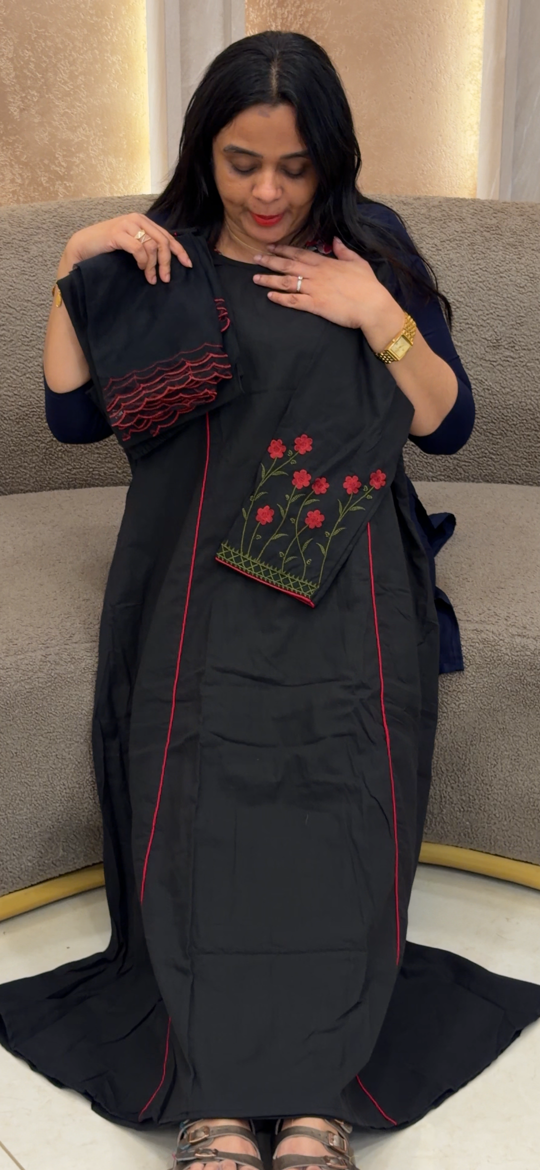OFFER SALE COTTON TOP, BOTTOM AND DUPATTA - NUWA - 2430