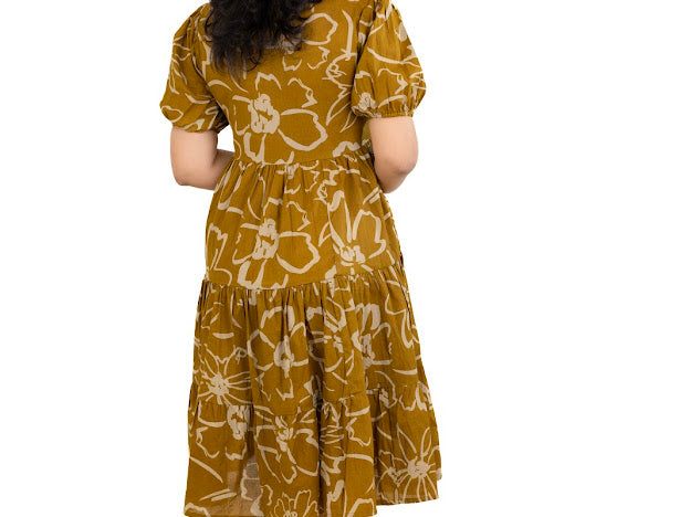 PRINTED COTTON FROCKS - NUWA - 021