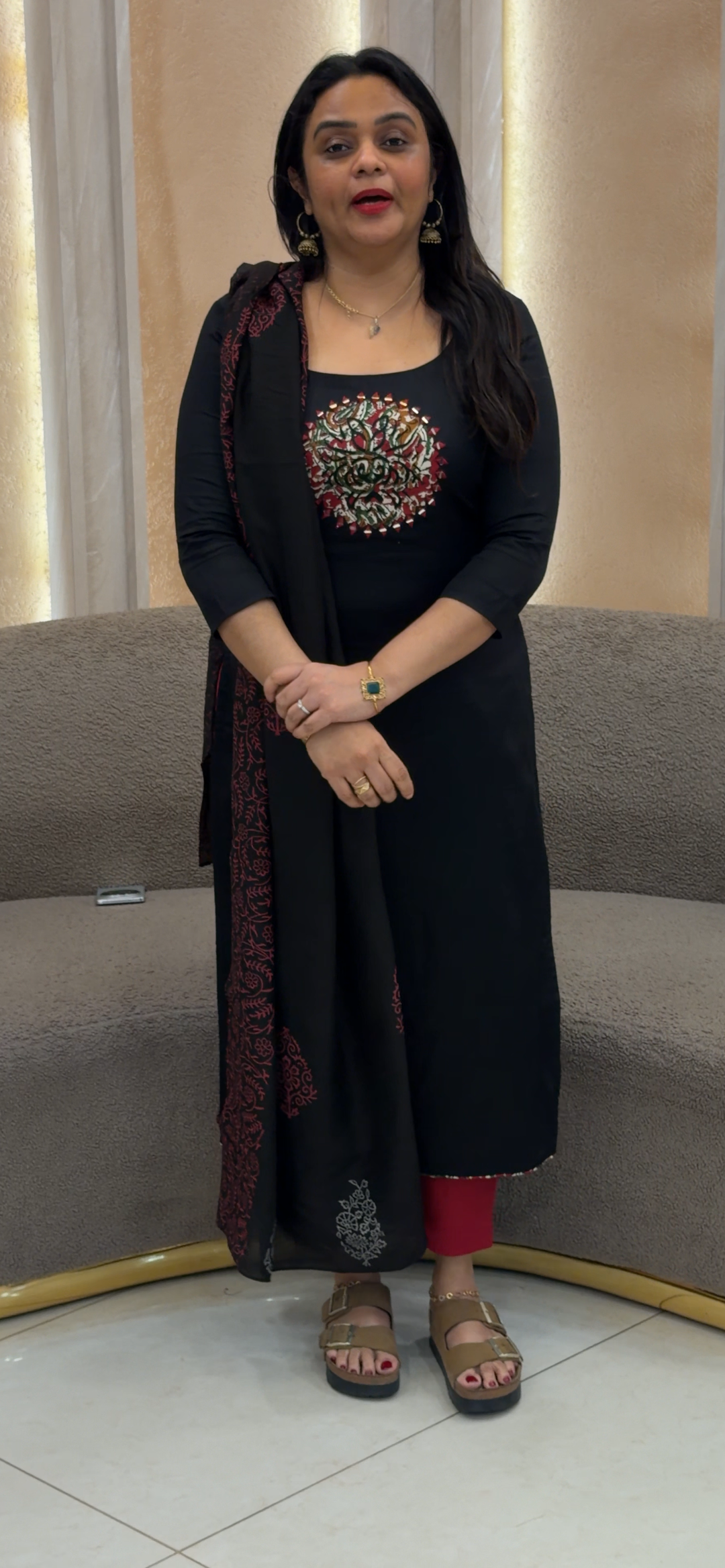 COTTON UNSTITCHED SALWAR SUITS - NUWA - 1452