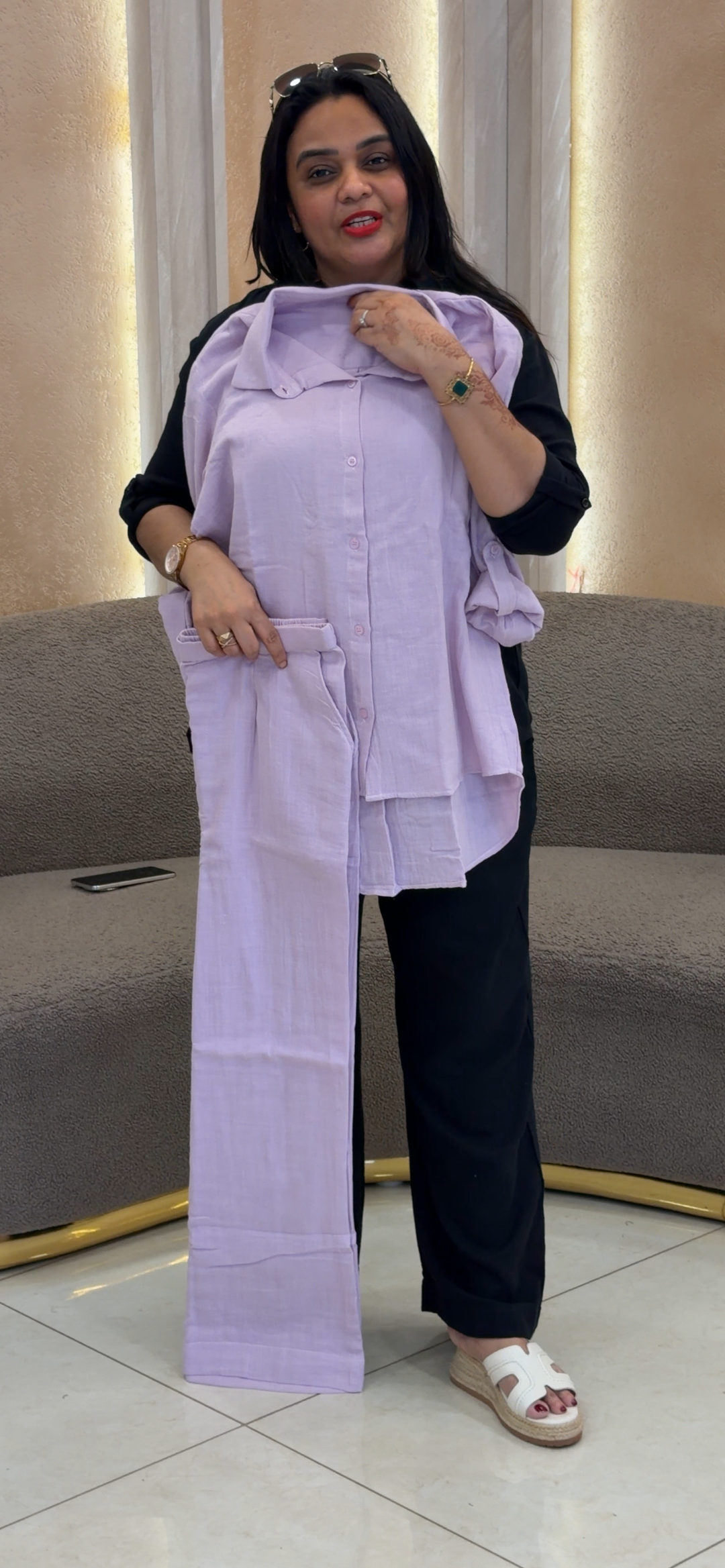 COTTON SHORT CO-ORDS SETS - NUWA - 1267