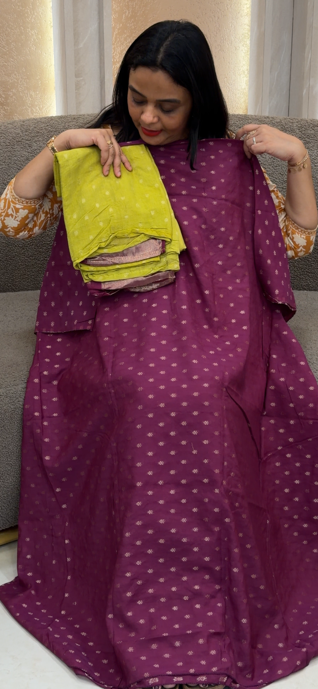 MUL CHANDERI UNSTITCHED SALWAR SUITS - NUWA-1160