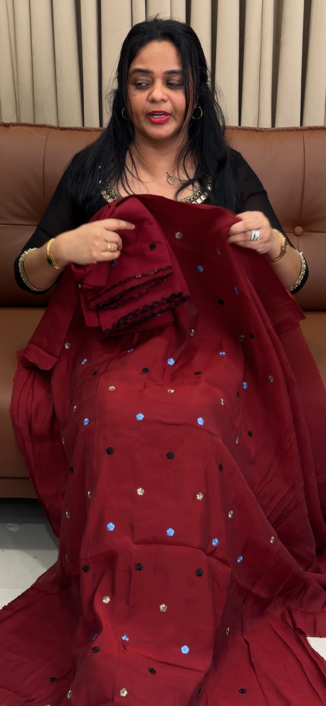 SOFT MUL UNSTITCHED SALWAR SUITS - NUWA - 1859