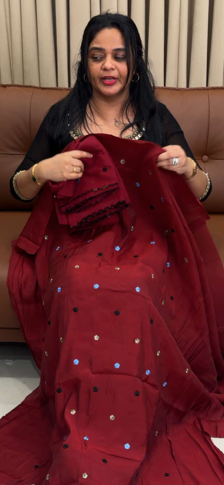 SOFT MUL UNSTITCHED SALWAR SUITS - NUWA - 1859