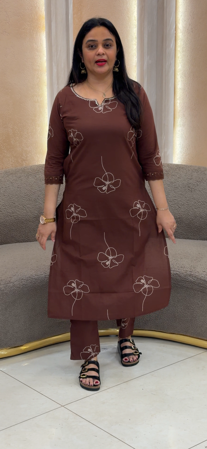 COTTON CO-ORDS SETS - NUWA - 1600