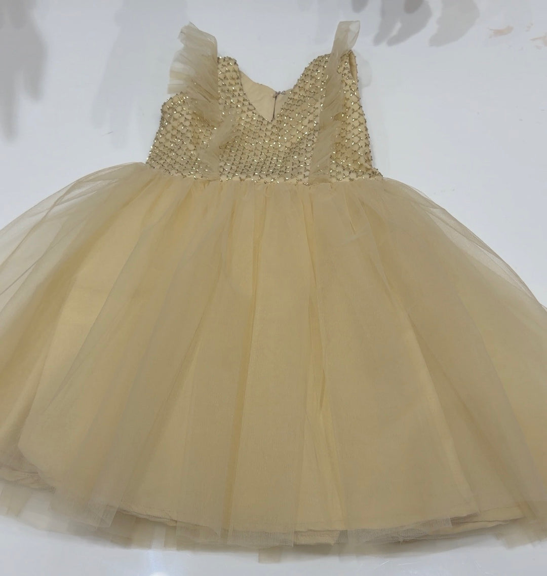IN-HOUSE HANDWORKED KIDS FROCKS - NUWA - 1582