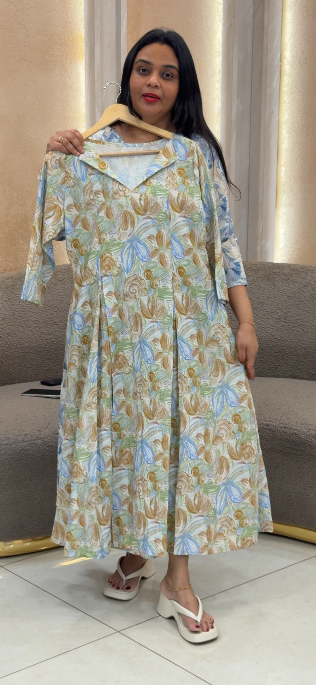 IN-HOUSE PRINTED FROCKS - NUWA - 1309