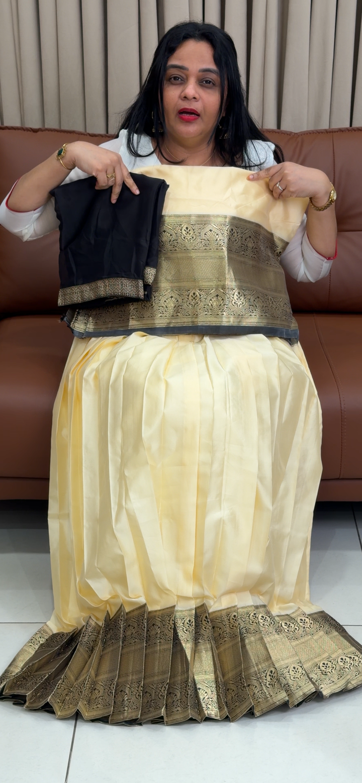 IN-HOUSE SEMI STITCHED DHAVANI SETS - NUWA - 1824