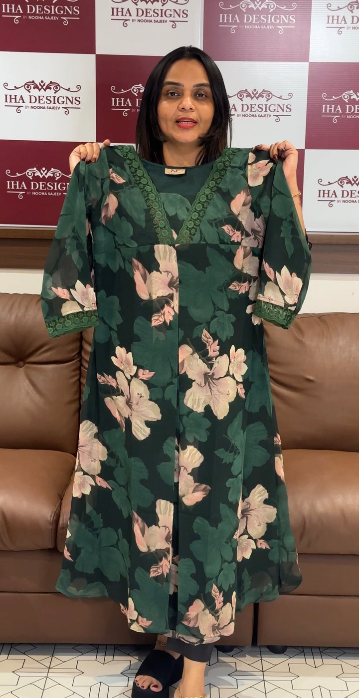 PRINTED GEORGETTE TOPS - NUWA-659